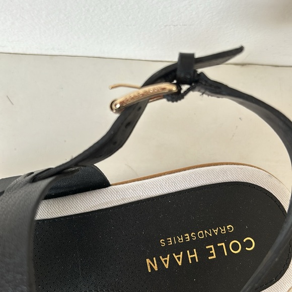 Cole Haan Mandy Thong Grandseries Sandals. Black. Size 6 B. - Picture 4 of 13